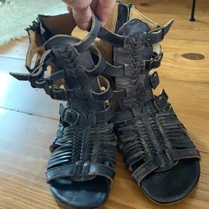 Bed Stu distressed gladiator sandals